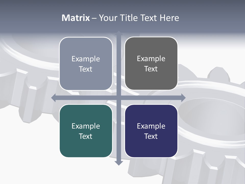 Engineering Set White PowerPoint Template