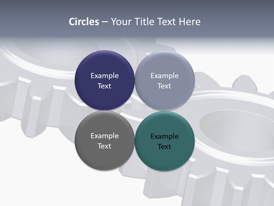 Engineering Set White PowerPoint Template