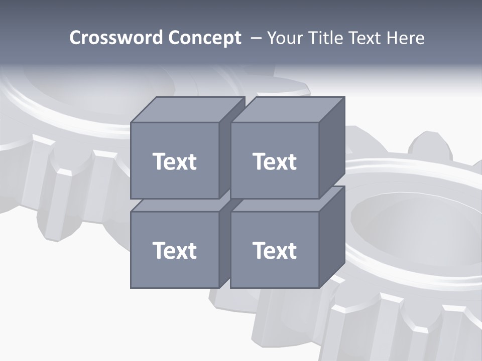 Engineering Set White PowerPoint Template