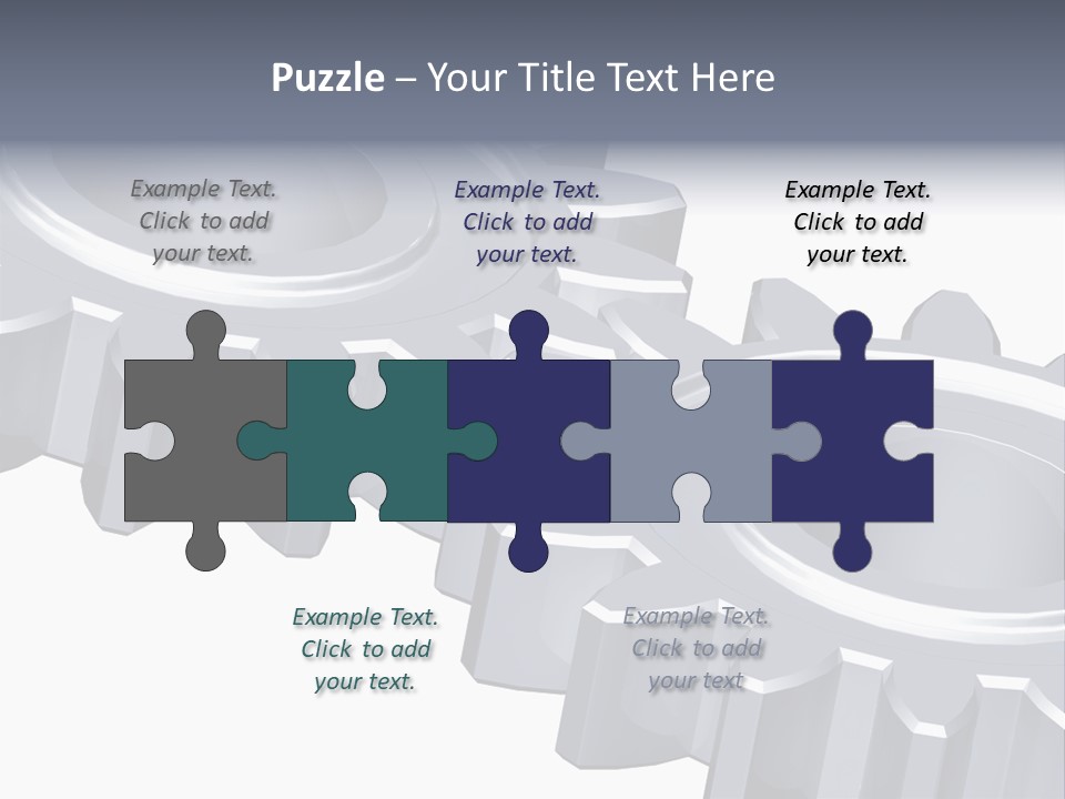 Engineering Set White PowerPoint Template