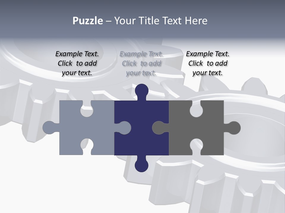 Engineering Set White PowerPoint Template