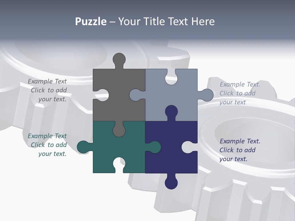 Engineering Set White PowerPoint Template