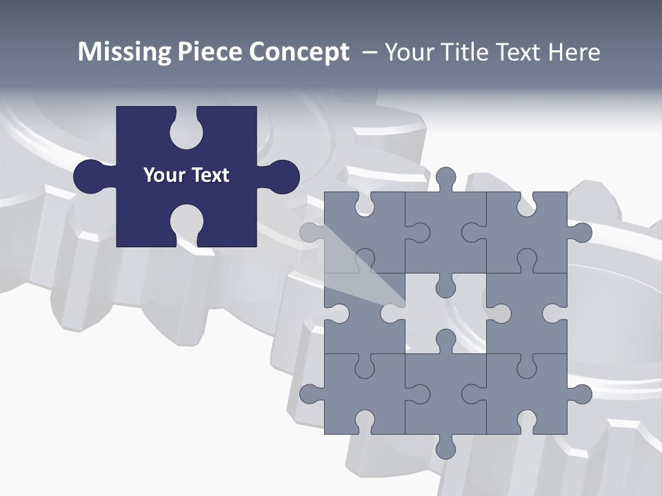 Engineering Set White PowerPoint Template