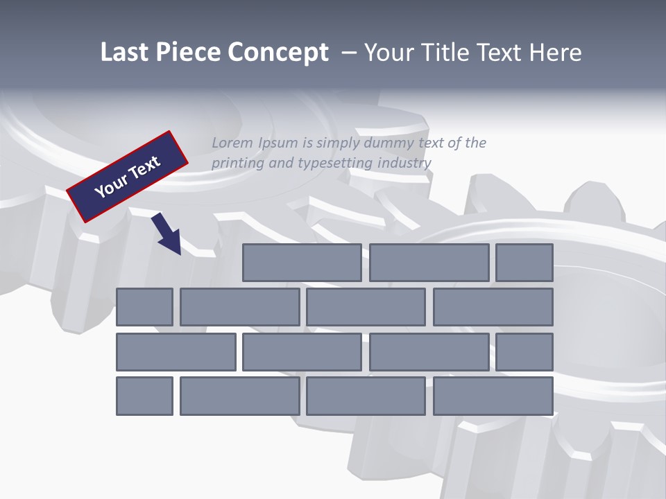 Engineering Set White PowerPoint Template