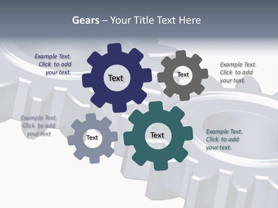Engineering Set White PowerPoint Template
