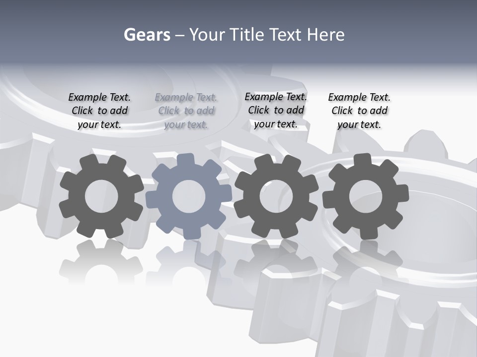 Engineering Set White PowerPoint Template