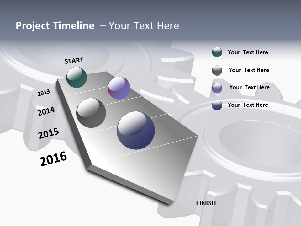 Engineering Set White PowerPoint Template