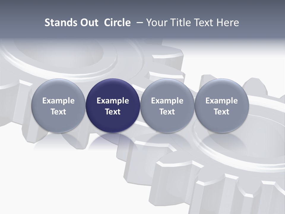 Engineering Set White PowerPoint Template