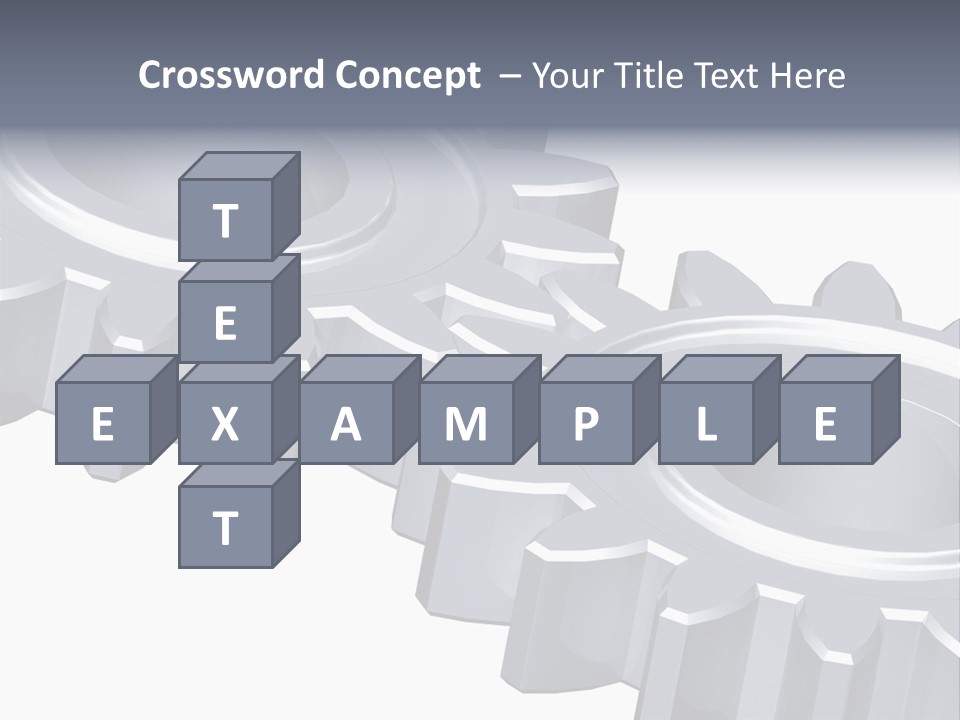 Engineering Set White PowerPoint Template
