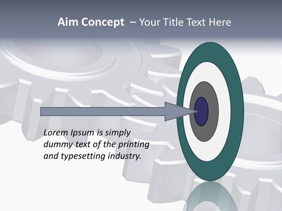 Engineering Set White PowerPoint Template