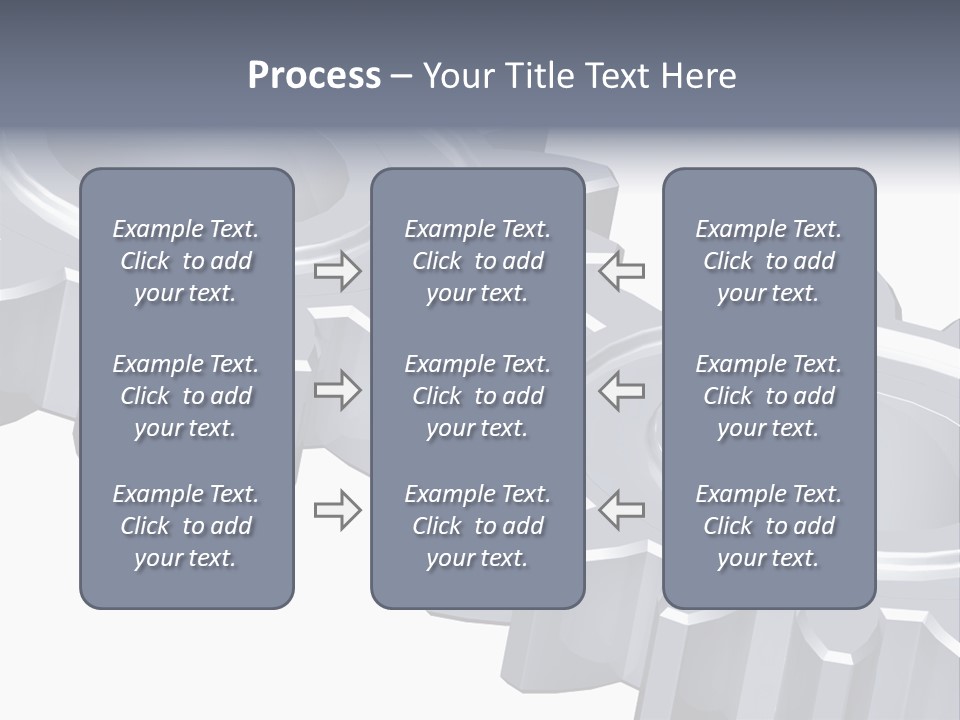 Engineering Set White PowerPoint Template