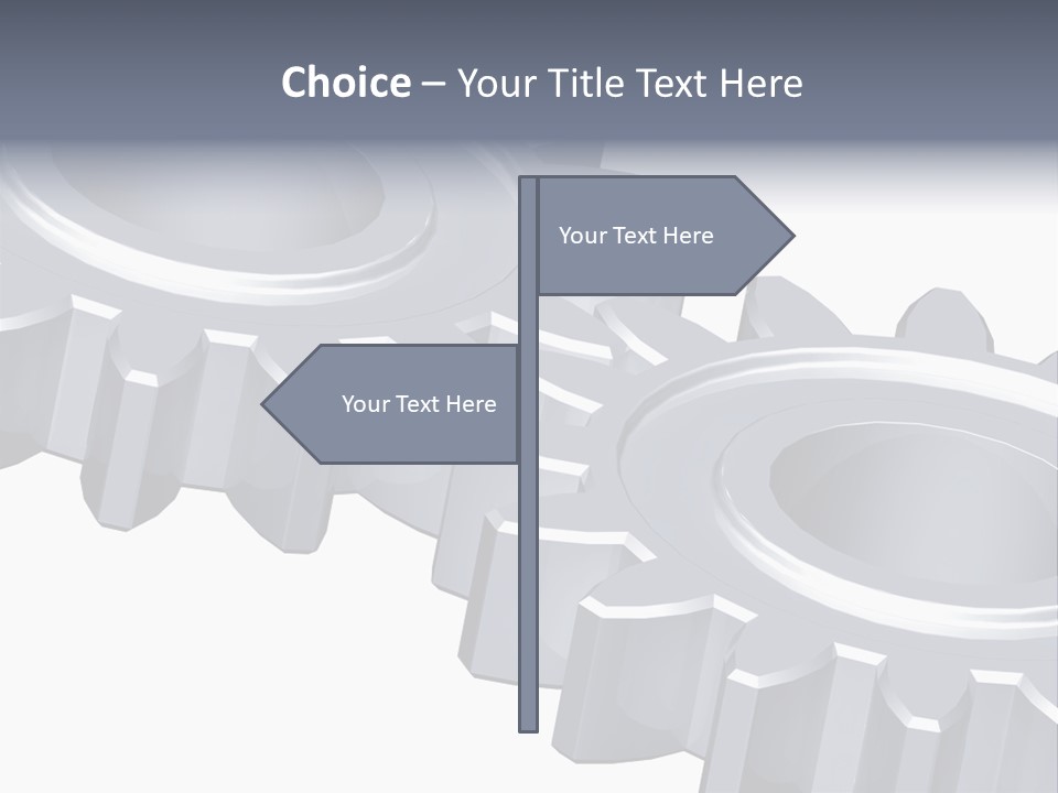 Engineering Set White PowerPoint Template