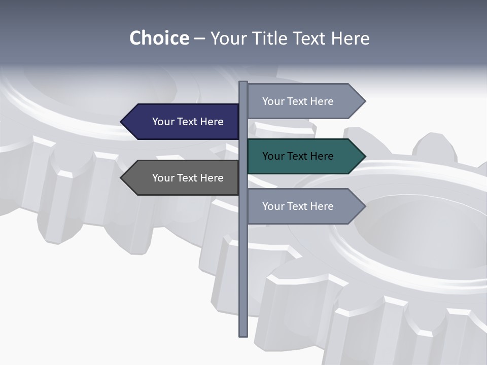 Engineering Set White PowerPoint Template