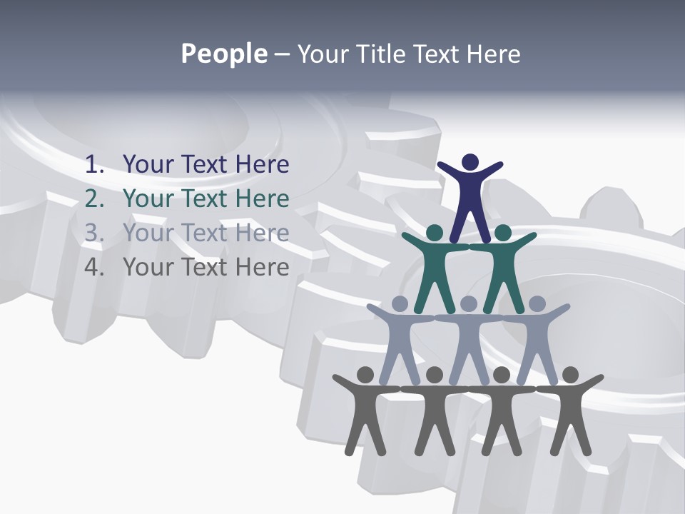 Engineering Set White PowerPoint Template