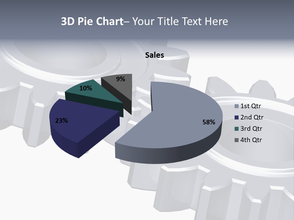 Engineering Set White PowerPoint Template