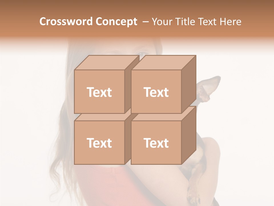 Friendship Face Lifestyle PowerPoint Template