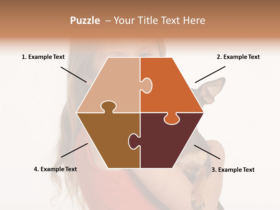 Friendship Face Lifestyle PowerPoint Template