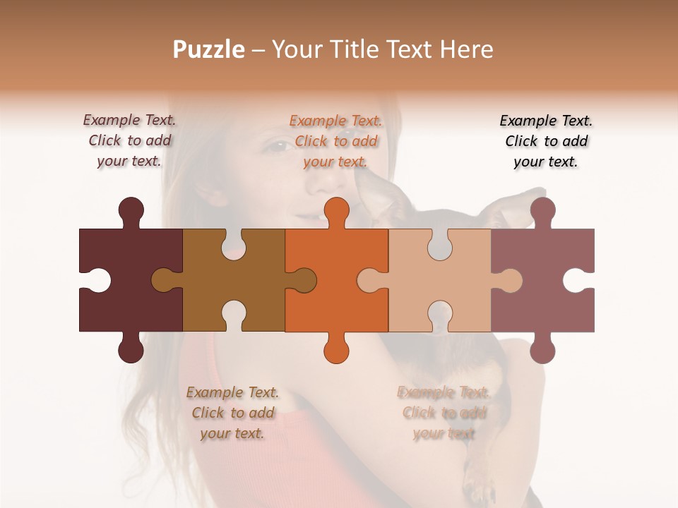 Friendship Face Lifestyle PowerPoint Template