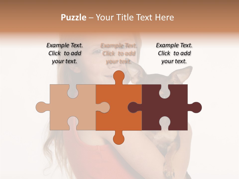 Friendship Face Lifestyle PowerPoint Template