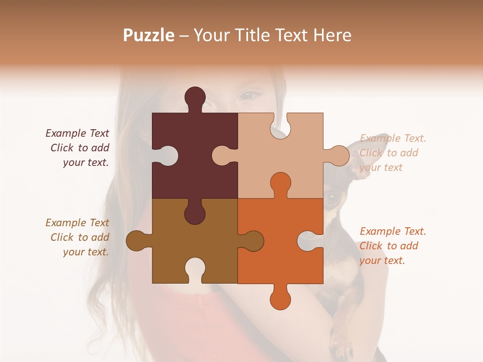 Friendship Face Lifestyle PowerPoint Template