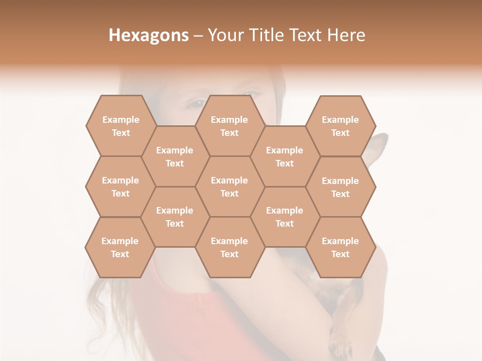 Friendship Face Lifestyle PowerPoint Template