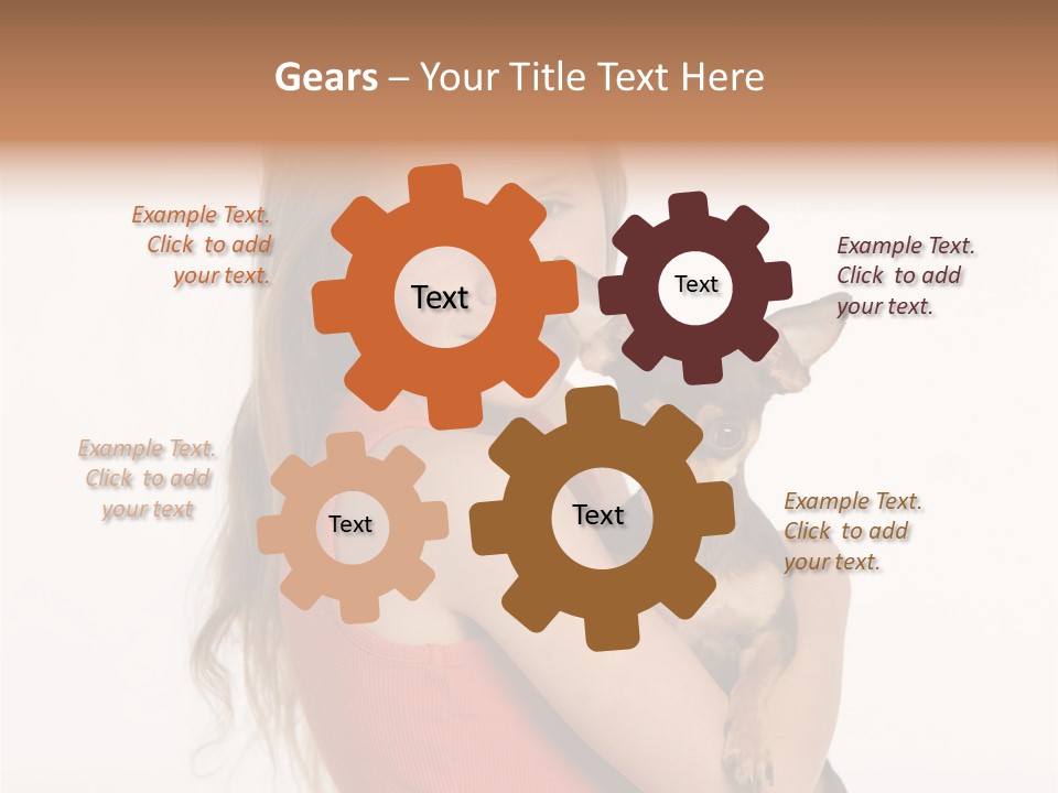 Friendship Face Lifestyle PowerPoint Template