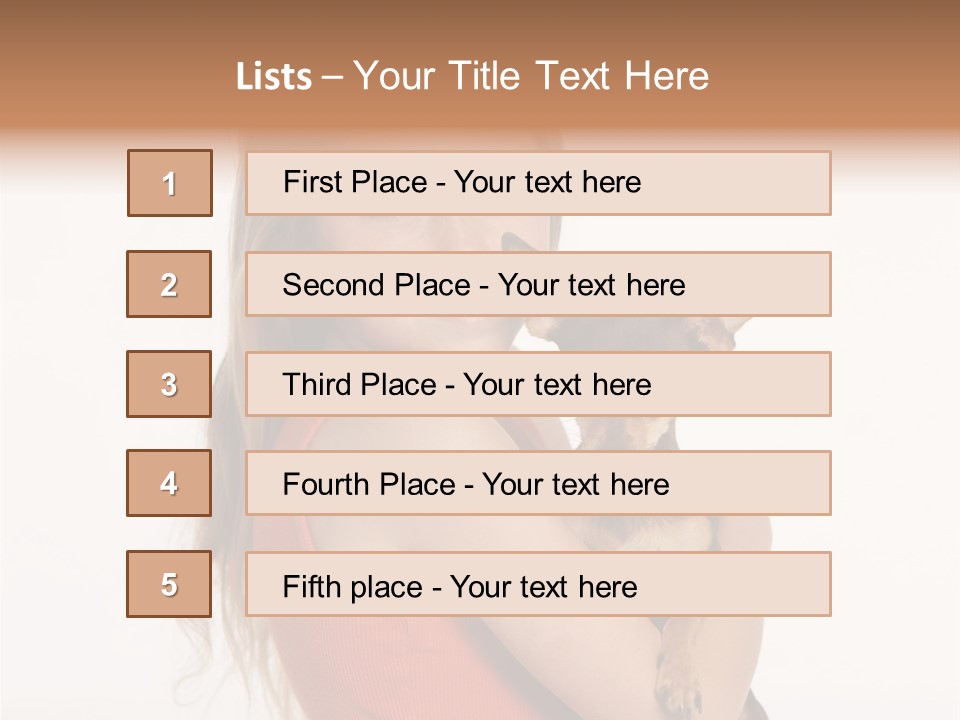 Friendship Face Lifestyle PowerPoint Template