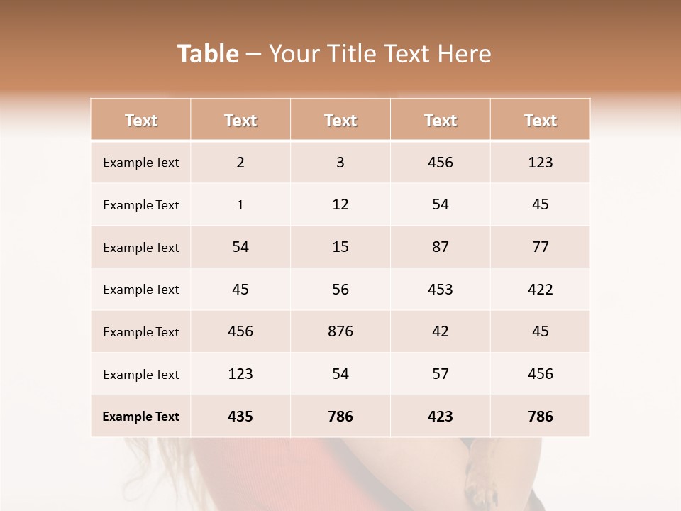 Friendship Face Lifestyle PowerPoint Template