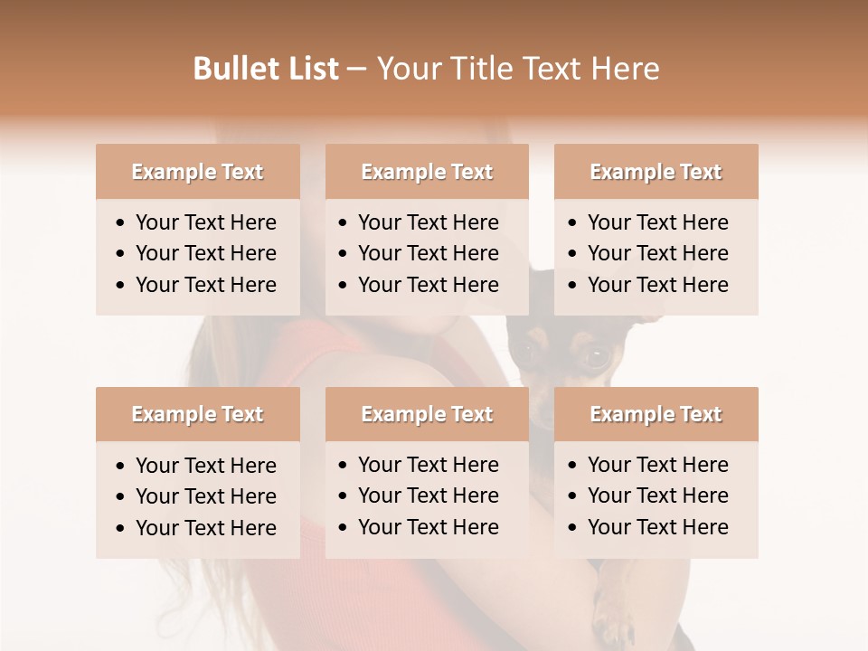 Friendship Face Lifestyle PowerPoint Template