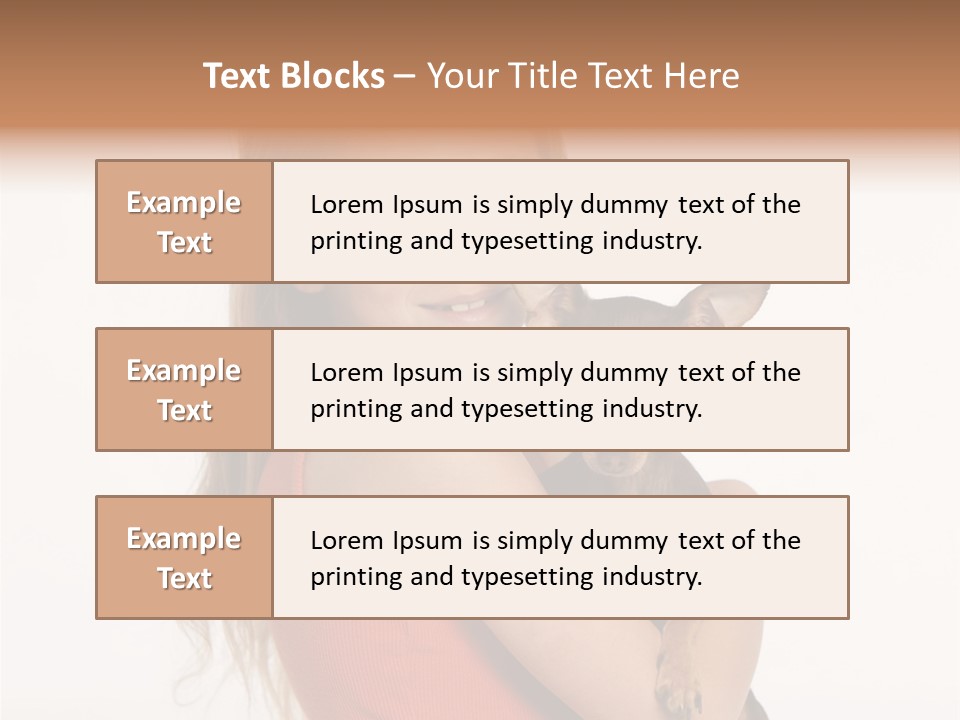 Friendship Face Lifestyle PowerPoint Template