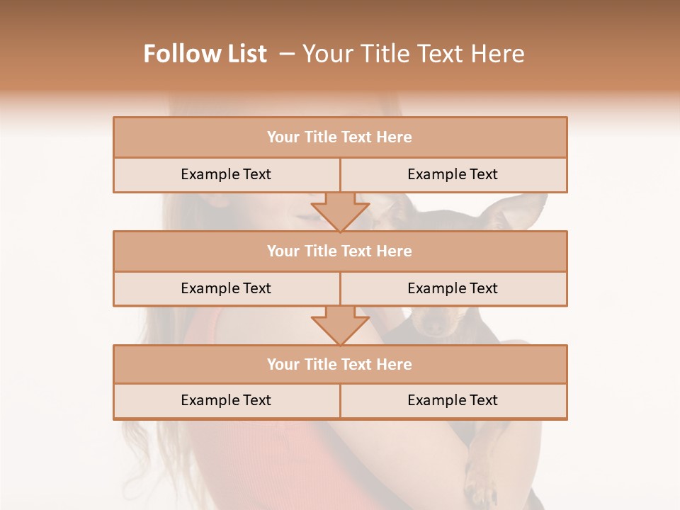 Friendship Face Lifestyle PowerPoint Template