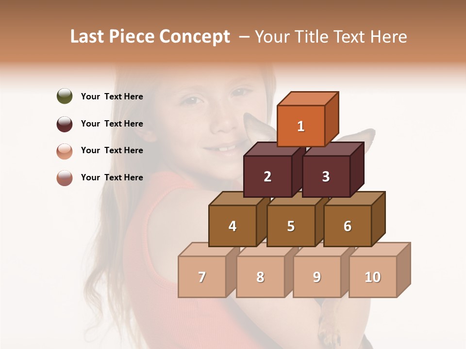 Friendship Face Lifestyle PowerPoint Template