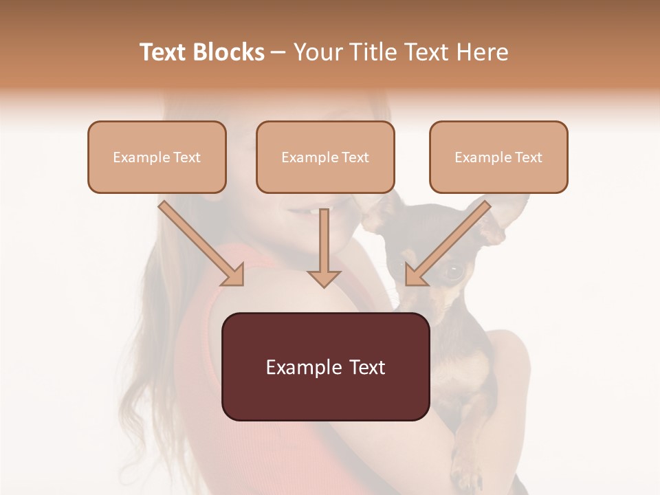 Friendship Face Lifestyle PowerPoint Template