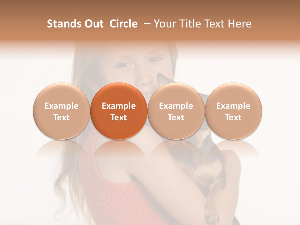 Friendship Face Lifestyle PowerPoint Template