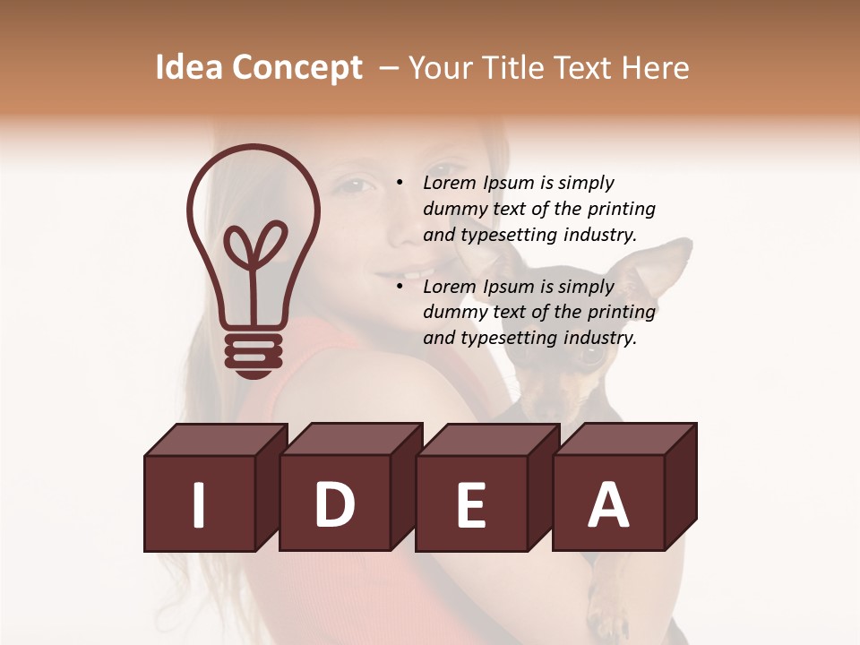 Friendship Face Lifestyle PowerPoint Template