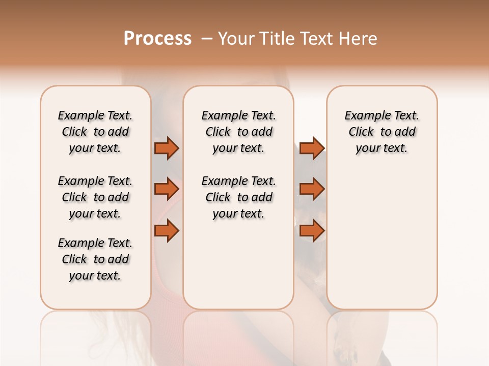 Friendship Face Lifestyle PowerPoint Template