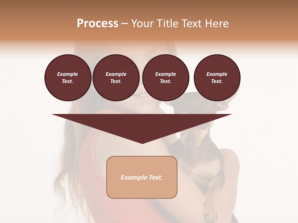 Friendship Face Lifestyle PowerPoint Template