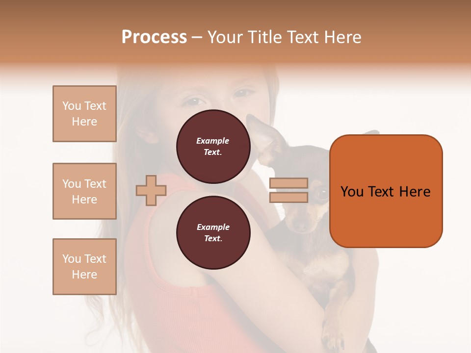 Friendship Face Lifestyle PowerPoint Template
