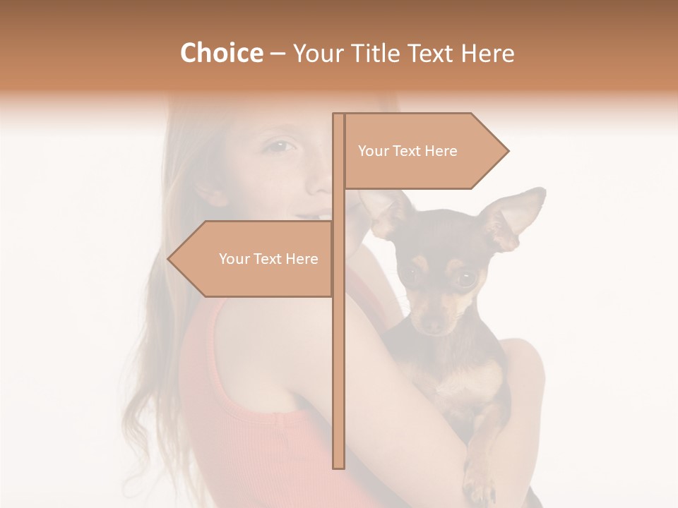 Friendship Face Lifestyle PowerPoint Template