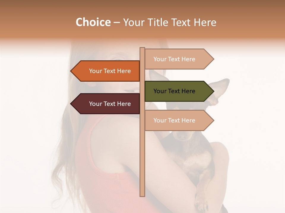 Friendship Face Lifestyle PowerPoint Template