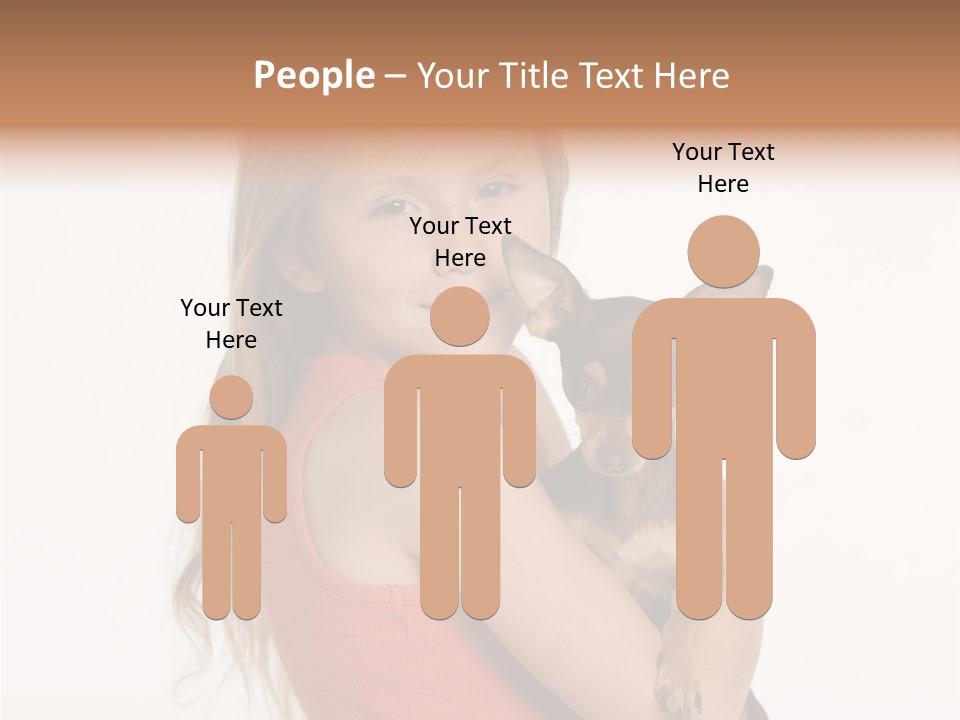 Friendship Face Lifestyle PowerPoint Template