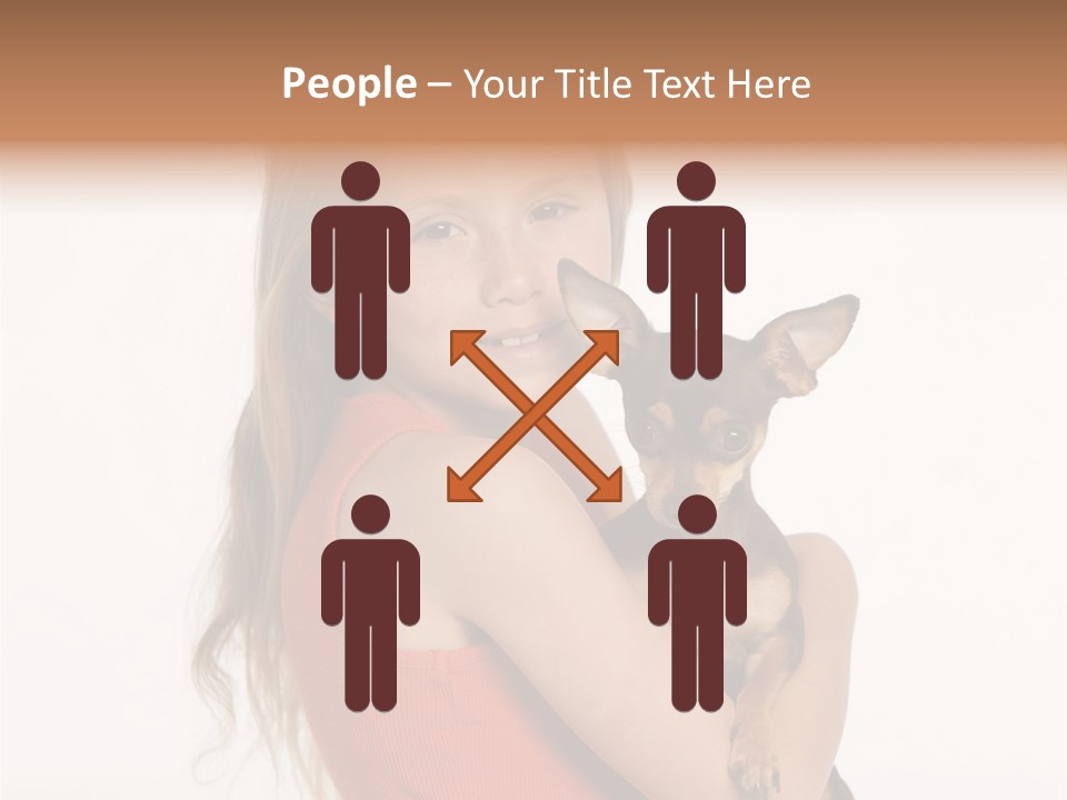 Friendship Face Lifestyle PowerPoint Template