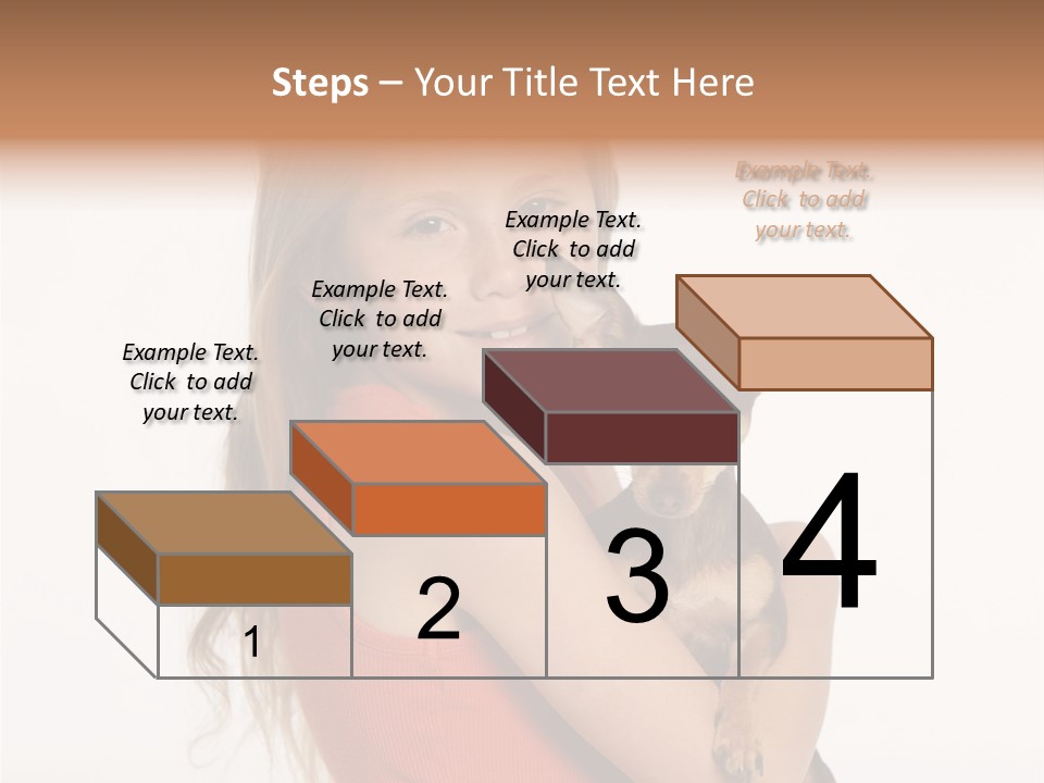 Friendship Face Lifestyle PowerPoint Template