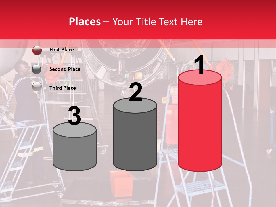 Broken Worker Maintenance PowerPoint Template