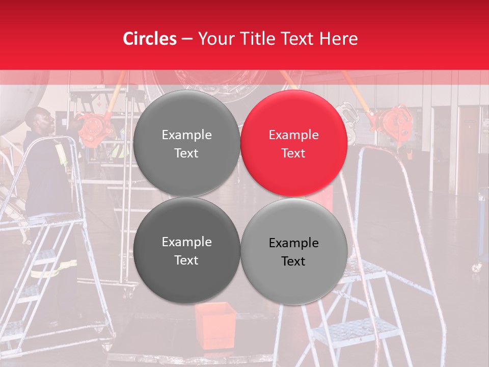 Broken Worker Maintenance PowerPoint Template