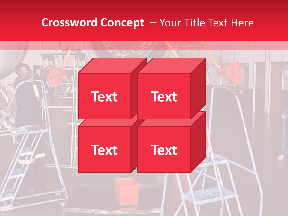 Broken Worker Maintenance PowerPoint Template