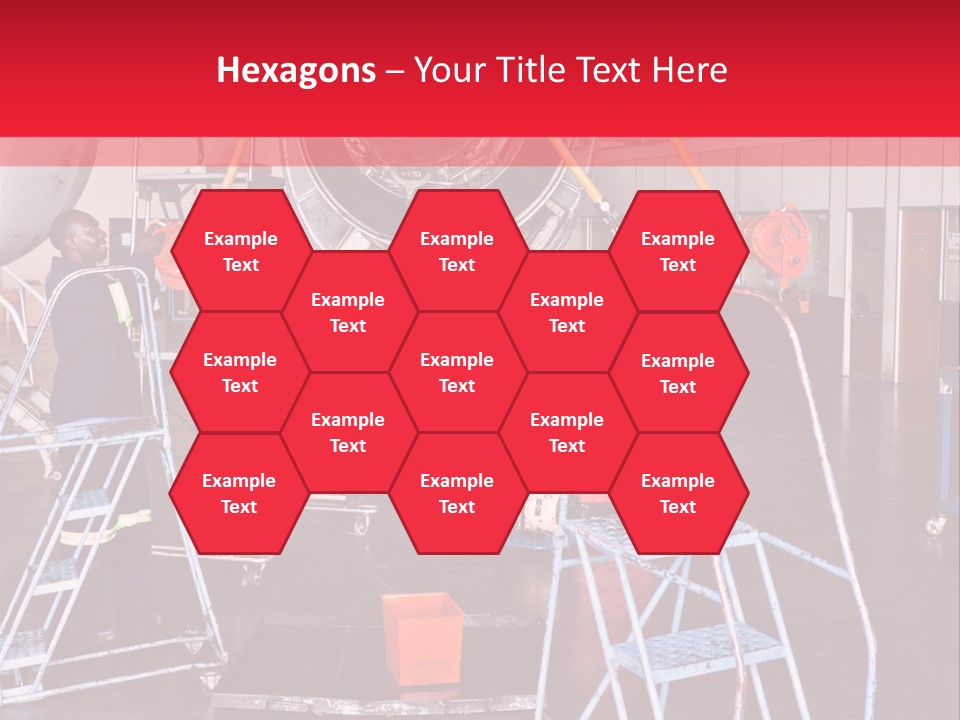 Broken Worker Maintenance PowerPoint Template