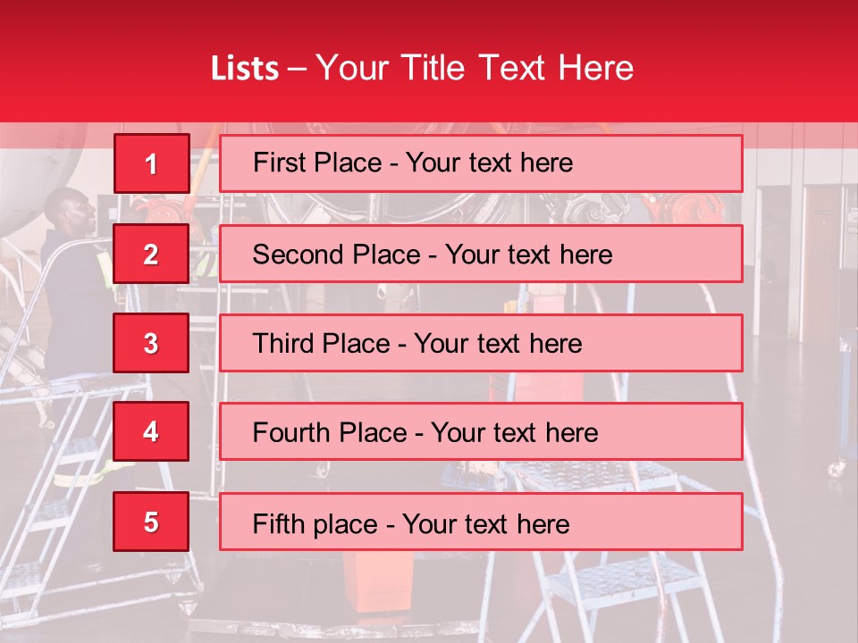 Broken Worker Maintenance PowerPoint Template
