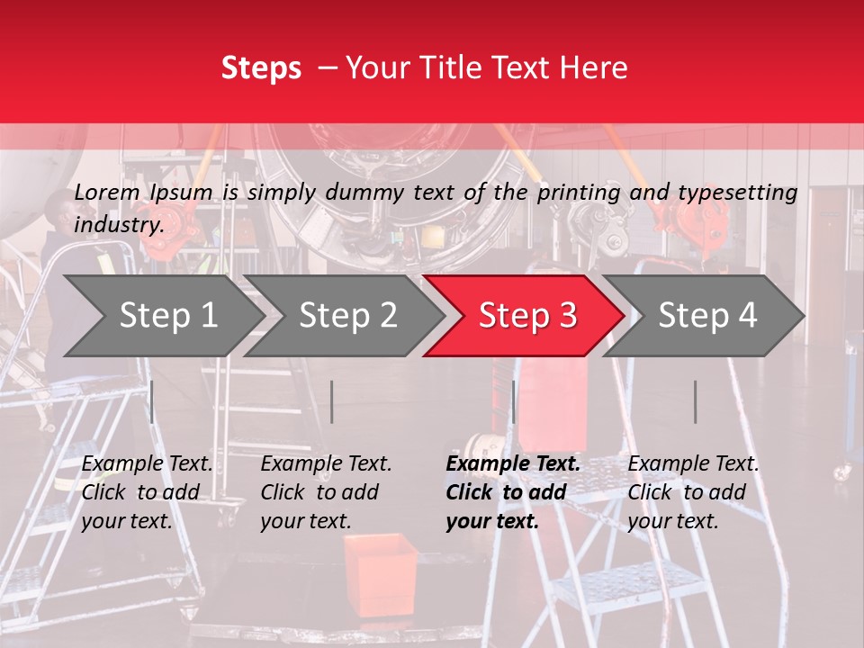 Broken Worker Maintenance PowerPoint Template