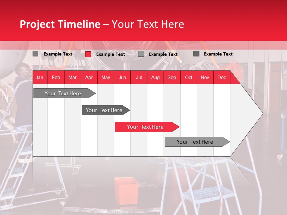 Broken Worker Maintenance PowerPoint Template